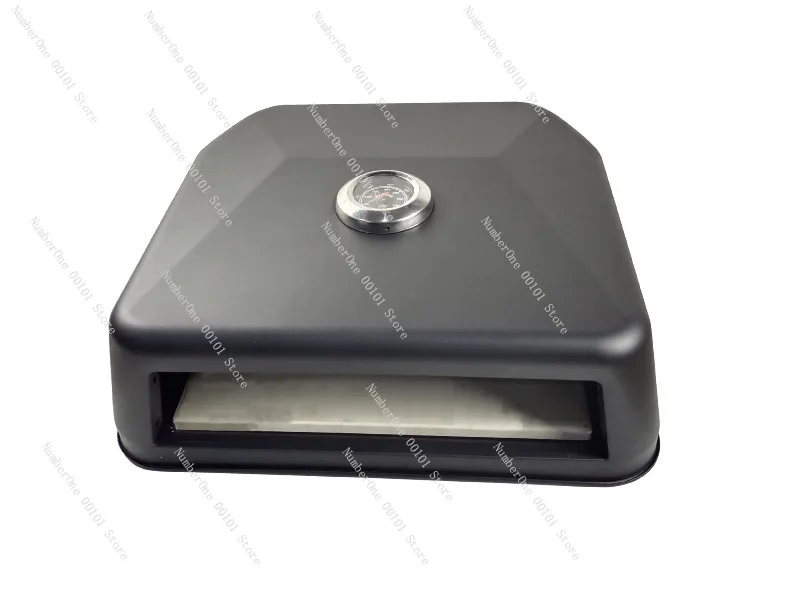 Horno de Pizza Portátil de Carbón para Cocina Doméstica, Estufa para Hornear Pan Plano, Horno de Carbón de Doble Combustible (Carbón y Gas)