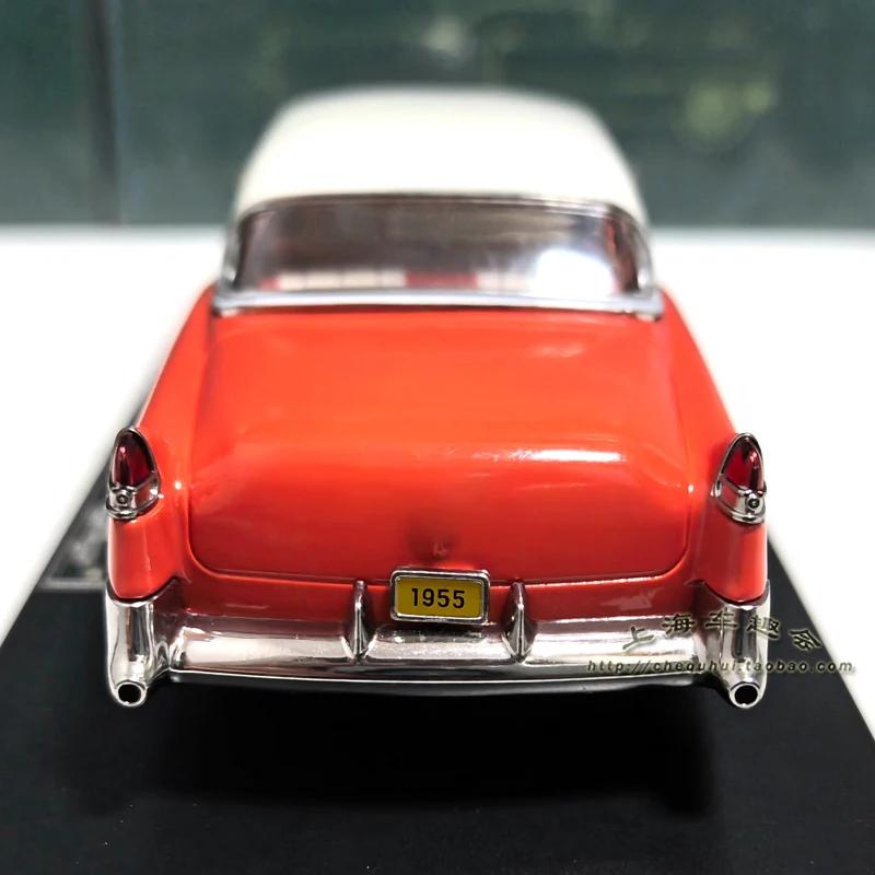 GFCC Diecast Alloy 1:43 Scale 1955 Coupe DeVille Vintage Cars Model Adult Toys Classics Souvenir Collection Gifts Static Display