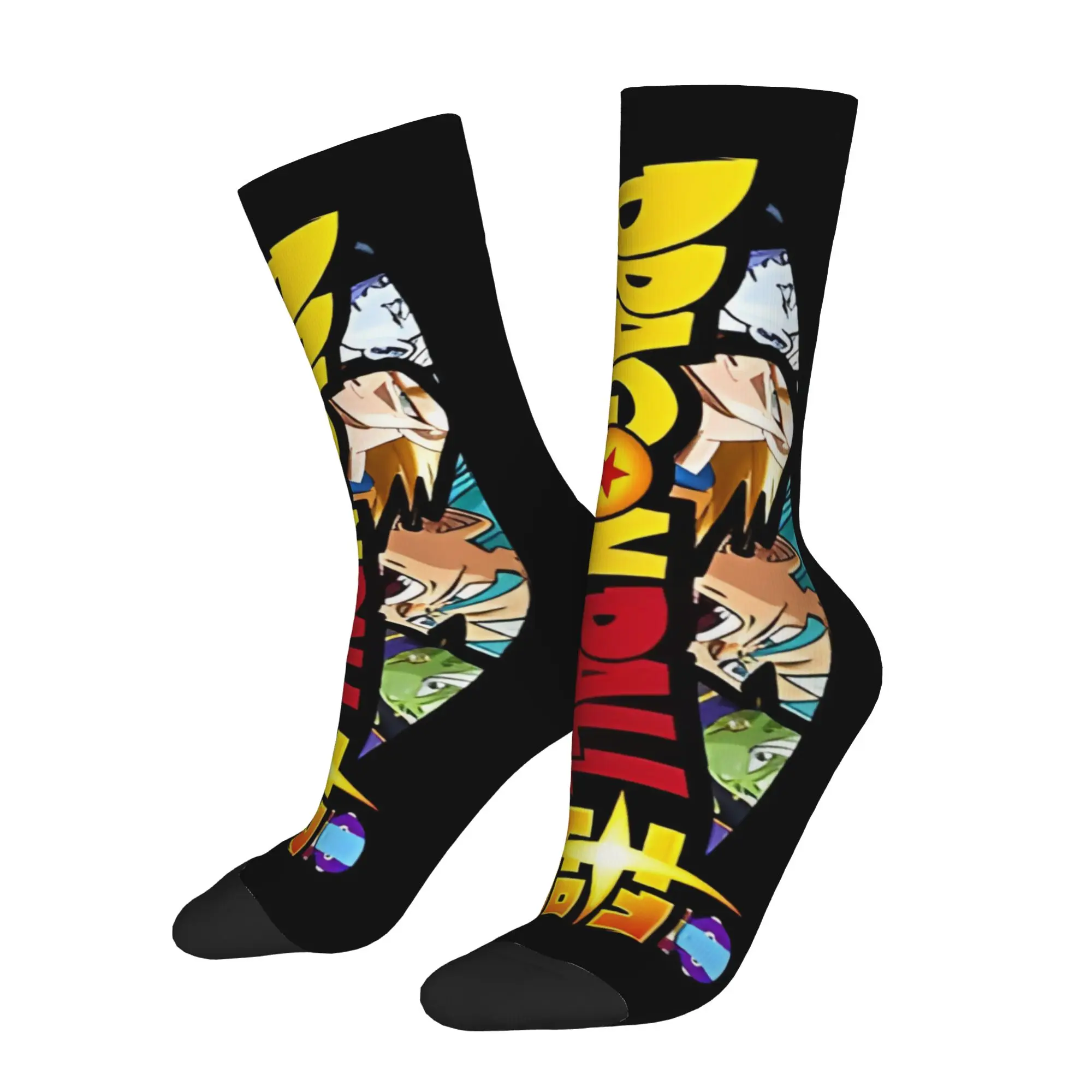 Funny Sock Dragon Ball Copy Of Goku   Dragon Ball Vintage Quality Pattern Printed Men Socks Novelty Men's Socks