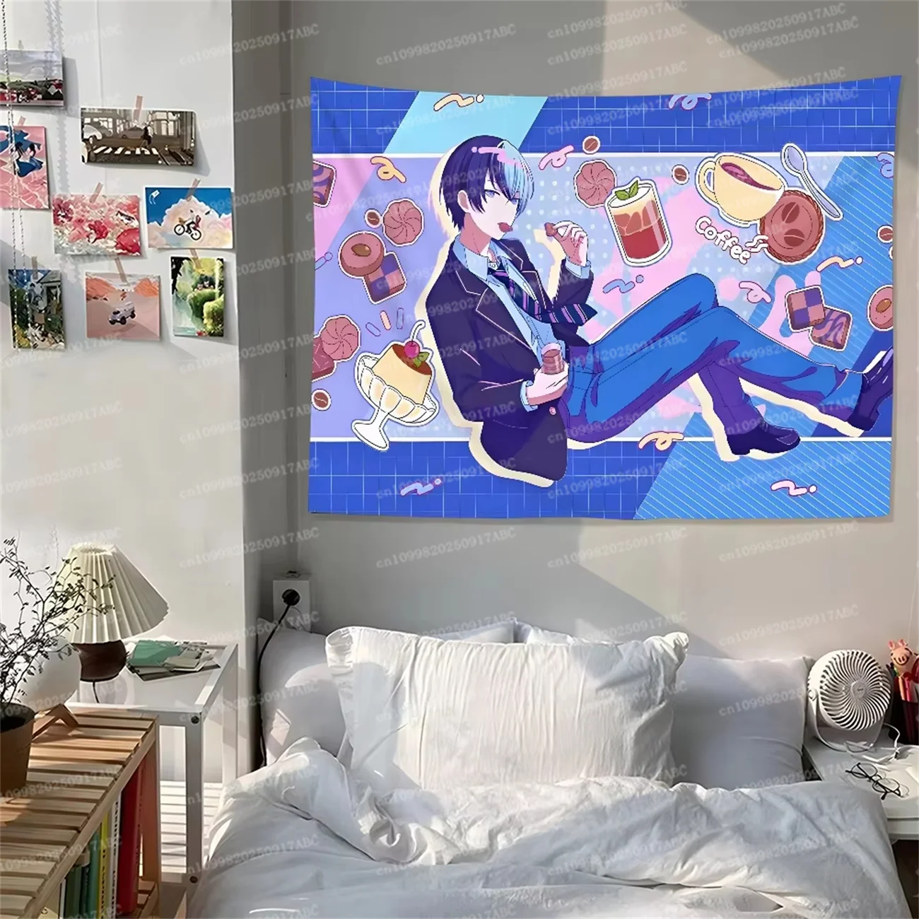 Projekt Sekai Cartoon Anime Wandteppich Dekorieren Wandteppich Raumdekoration Artikel Home Decor Wohnheim Wandbehang Banner Hintergrund