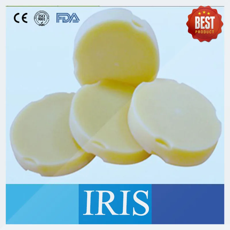 

6 Pieces OD95*20mm OD95*22mm Dental PMMA Disc For ZirkonZahn Milling System Dental PMMA Block For Making Temporary Crown