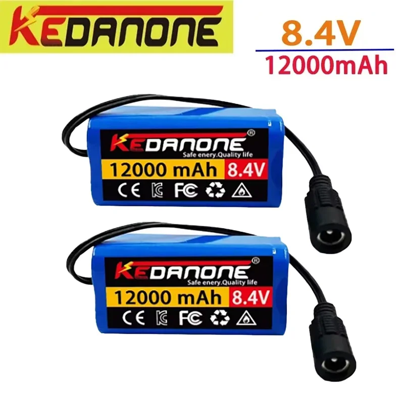 

12800mAh 2S2P 7.4V Lithium Battery Used For T188 T888 2011-5 Remote Control Search Bait Boat Spare Parts RC Toy Accessories