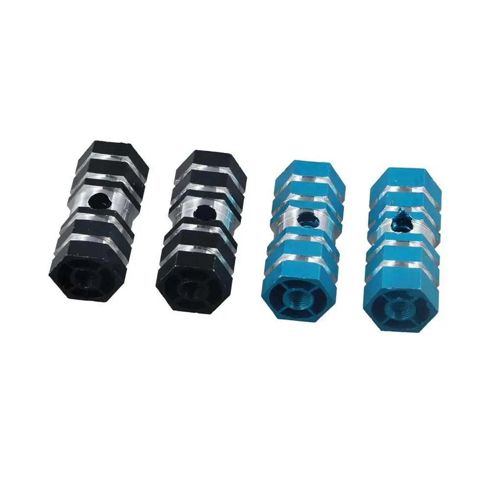 Sports Aluminum Alloy Road Bike Grooves Stunt Pegs Bike Axle Pedal BMX Hexagonal Bicycle Front Rear Wheel