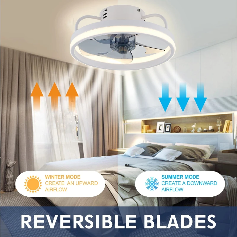 modern smart controle remoto ventilador de teto quarto ventiladores de teto com luz sala e restaurante led lustres em 1 01