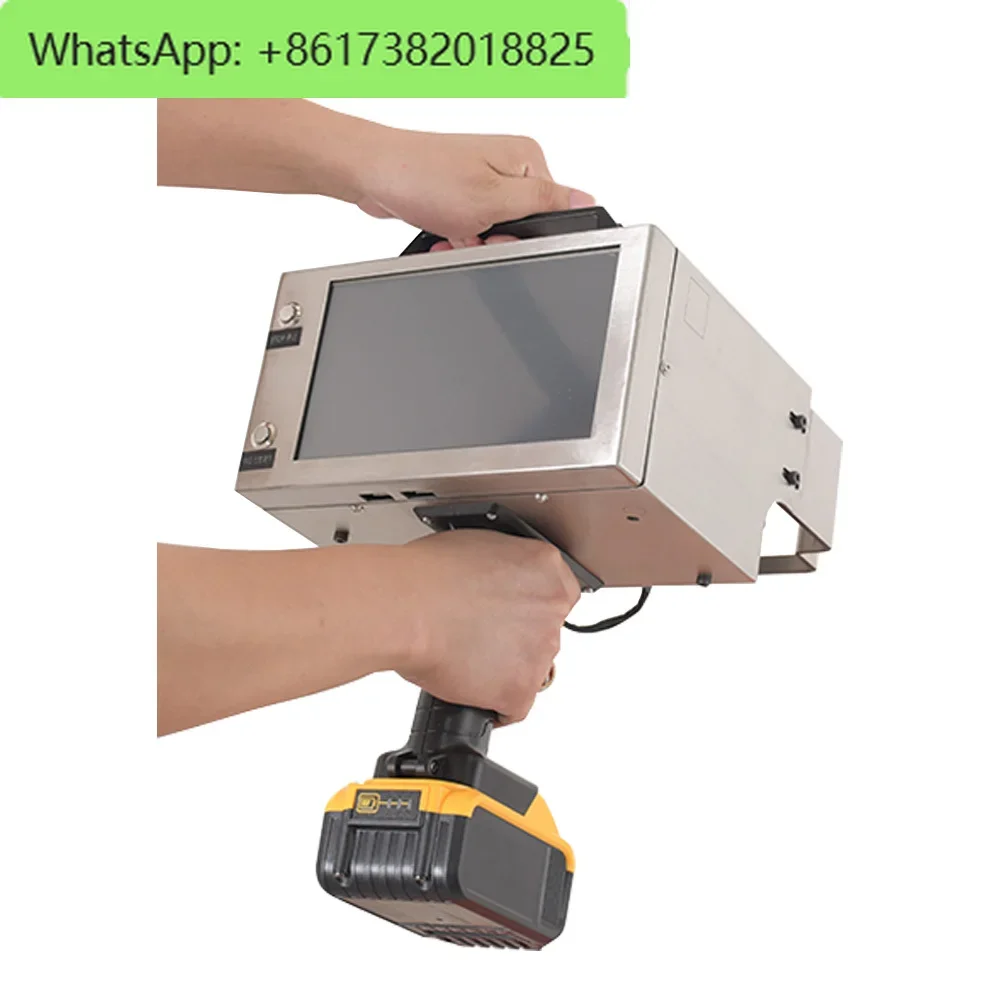 New large screen 120x30 Hand-held Portable Metal Nameplate Marking Machine Touch-screen Electric Lettering Machine