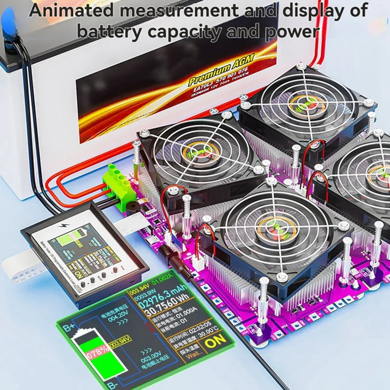 Bw600 150w wifi bluetooth indicador de carga eletrônica testador de bateria detector de capacidade da bateria ferramentas de carregamento usb eua Plug-A86Z