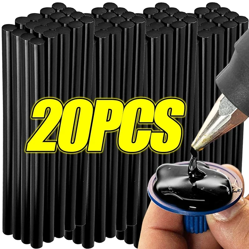 Black Hot Melt Glue Sticks For Car Body Dent Paintless Strong Adhesive Glue Stick DIY Craft Decoration Repair Strips Kits Tools