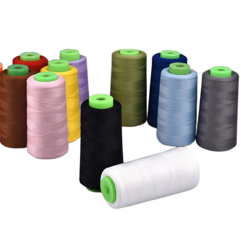 Sewing Thread Edge Banding Nylon Elasticity Thread 3000 Yards Thread 100D/2 Thread Edge Stitching Thread Silk Elastic Thread