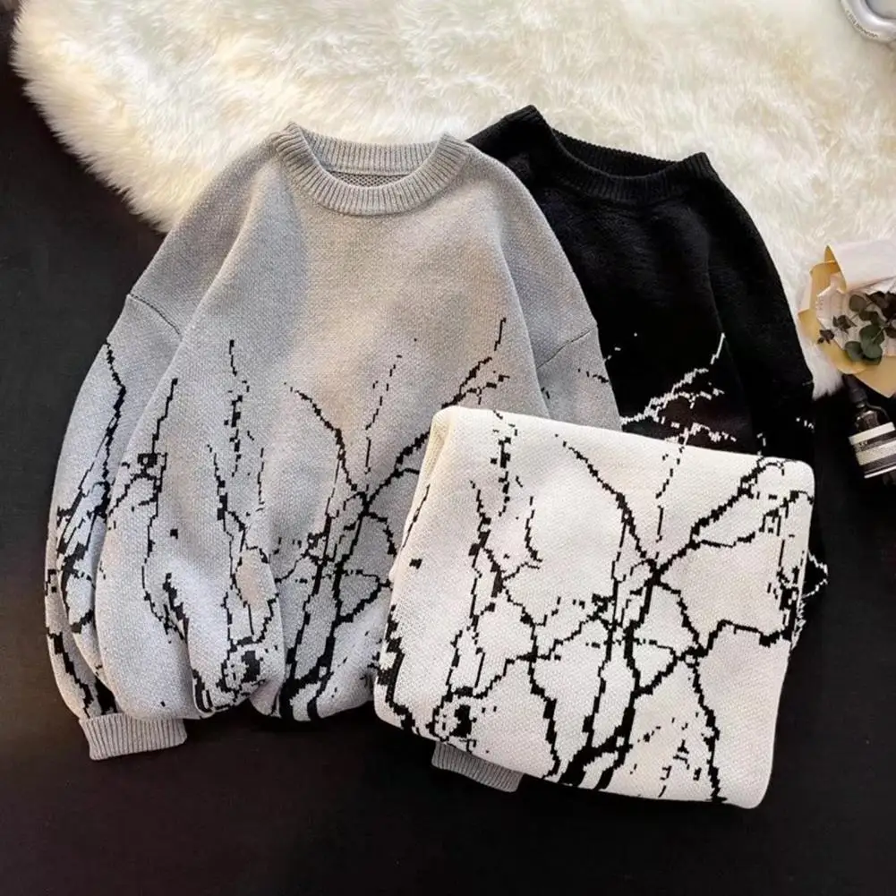 Рисунок 4 - Мужской зимний свитер с круглым вырезом