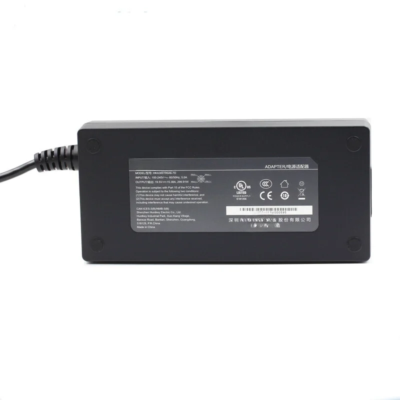 新しい Huntkey hka300195a6-7d アダプター 19.5V 15.38A 300W オールインワン電源