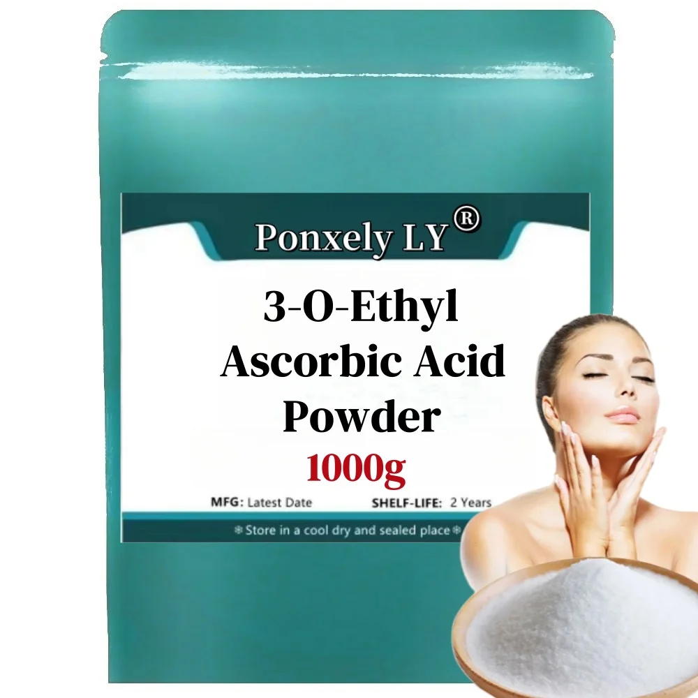 50-1000g 3-o-ethyl Ascorbic Acid Powder For Skin Whitening Cosmetics Material Brightening Skin