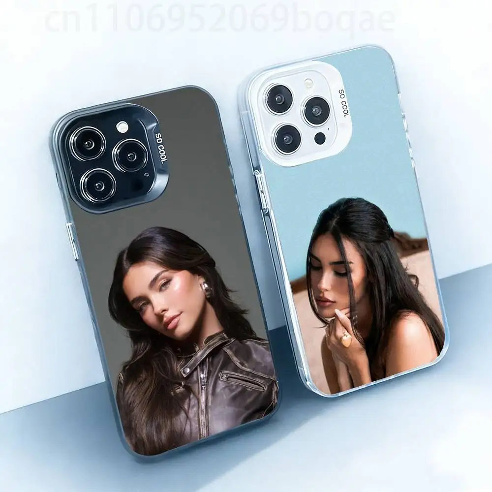 

M-Madison B-Beer White Shockproof Phone Case For iPhone 17,16,15,14,13,12,11,Pro,XS,Max,Plus,Mini,SE