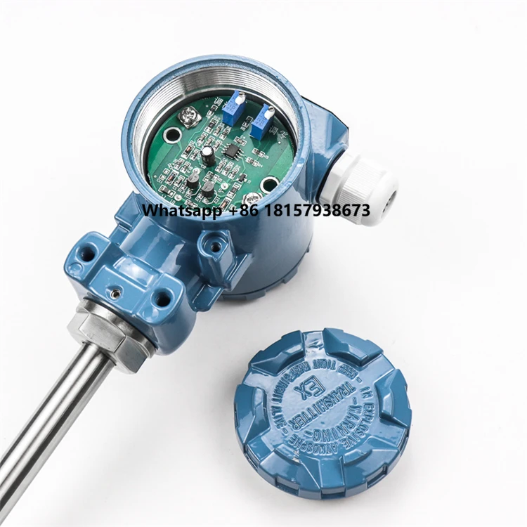 

Integrated intelligent temperature transmitter sensor, explosion-proof thermal resistance thermometer 4-20mA output