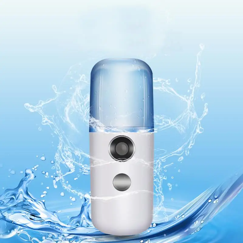 Facial Sprayer Nano Mist Usb Rechargeable Portable Water Replenisher Cool Mist Maker Fogger Face Care Handheld Mini Humidifier