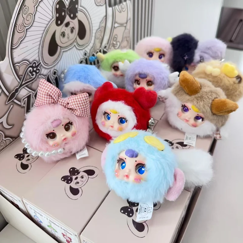 Oficjalna Autentyczna MM Milk Candy Seria Znaków Zodiaku Blind Box Torba Pluszowa Zawieszka Lalka Ozdoby Niespodzianki Prezenty Zabawka Obwodowa