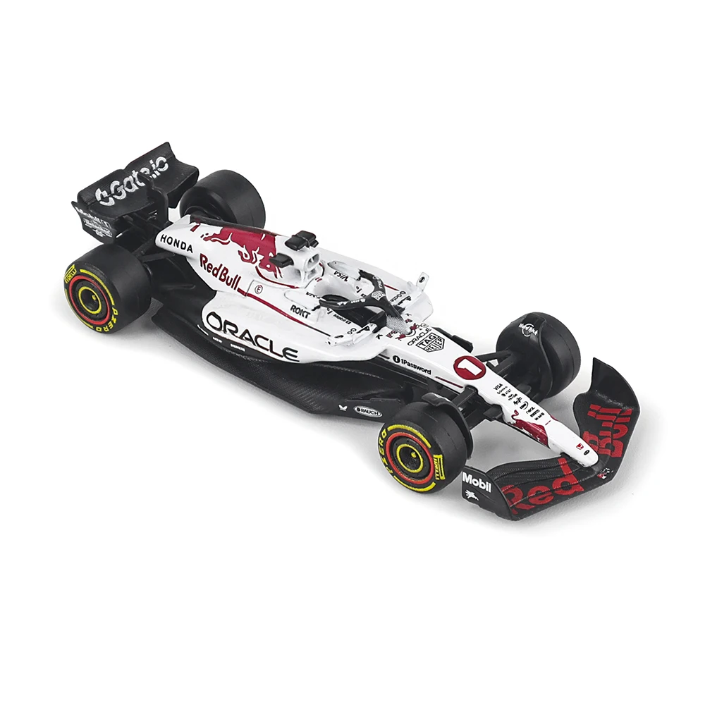 Bburago 1:64 Oracle Red Bull Racing 2025 F1 RB21 # 1 Verstappen # 22 Yuki Tsunoda Legierungsautomodell Sammlerstücke Neuestes Modell – Detail 2