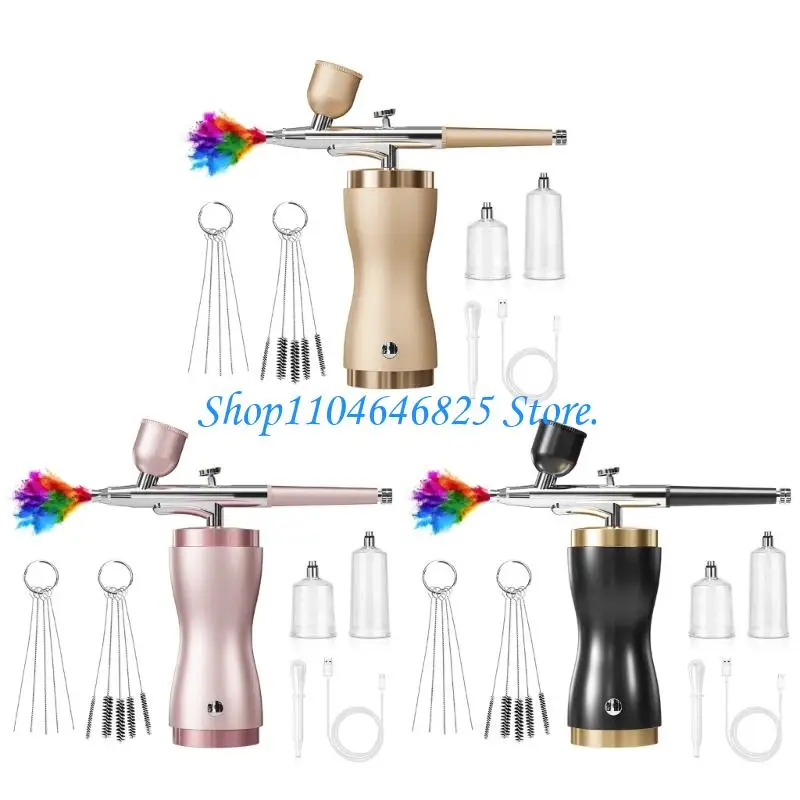 Electric Airbrushing Painting Tool For Artists & Ergonomic Grip Suitable For Acrylics Watercolor Oils Creative Modeling