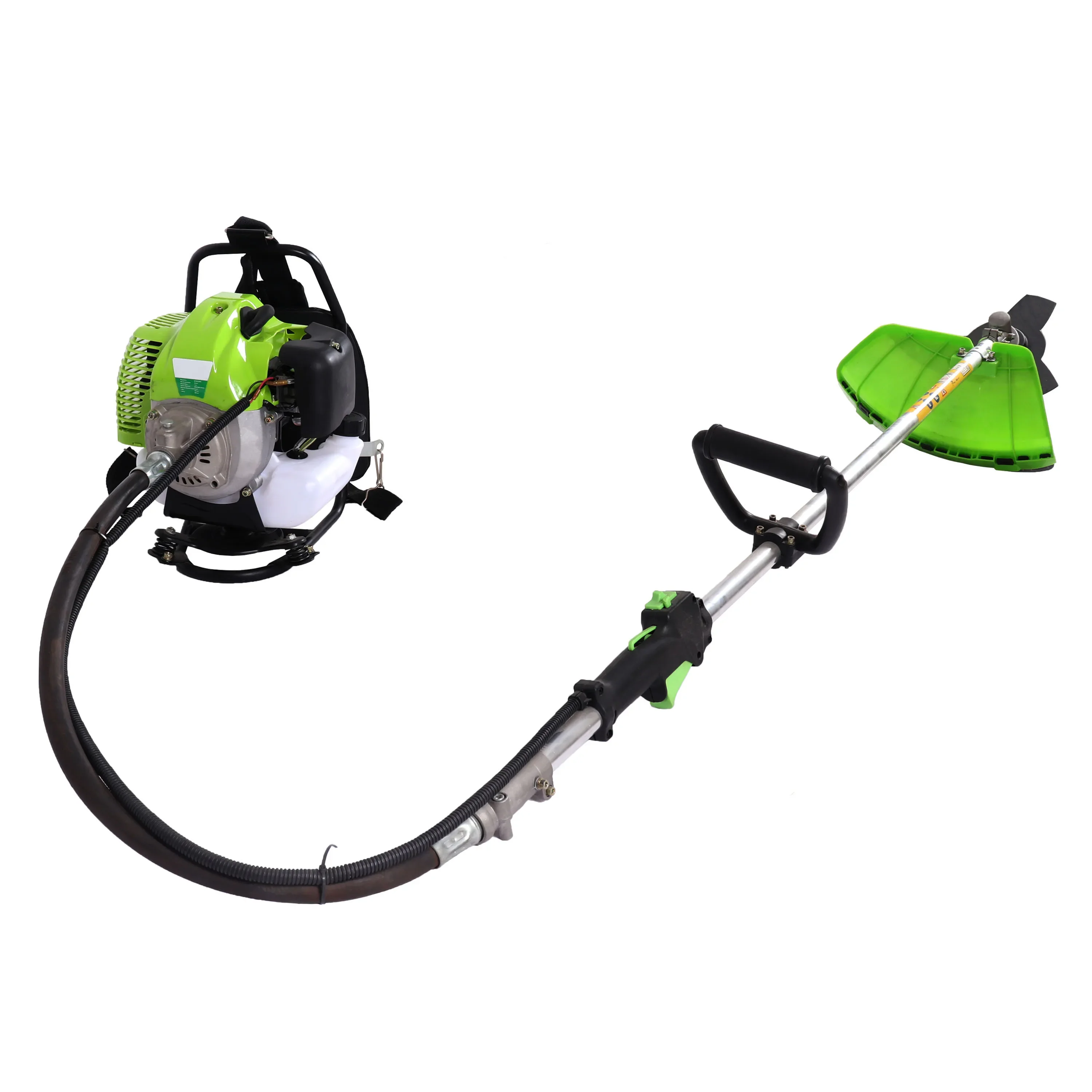 Gasoline 52CC Engine Petrol Brush Cutter Backpack Lawn Mower Grass Cutting Power String Trimmer