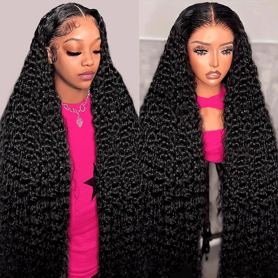 

Парик из натуральных волос с кружевной передней частью HD, 13x4, 13x6, кудрявый, с прозрачным бразильским кружевом, плотность 200%