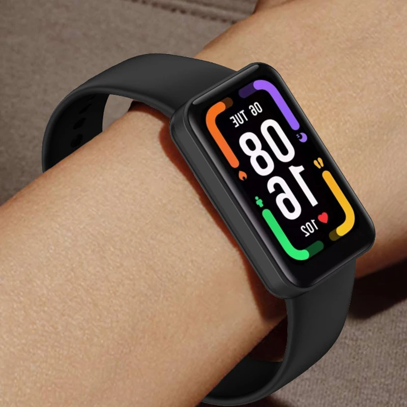 Correa de silicona para Xiaomi Redmi Band Pro, repuesto de pulsera inteligente, deportiva