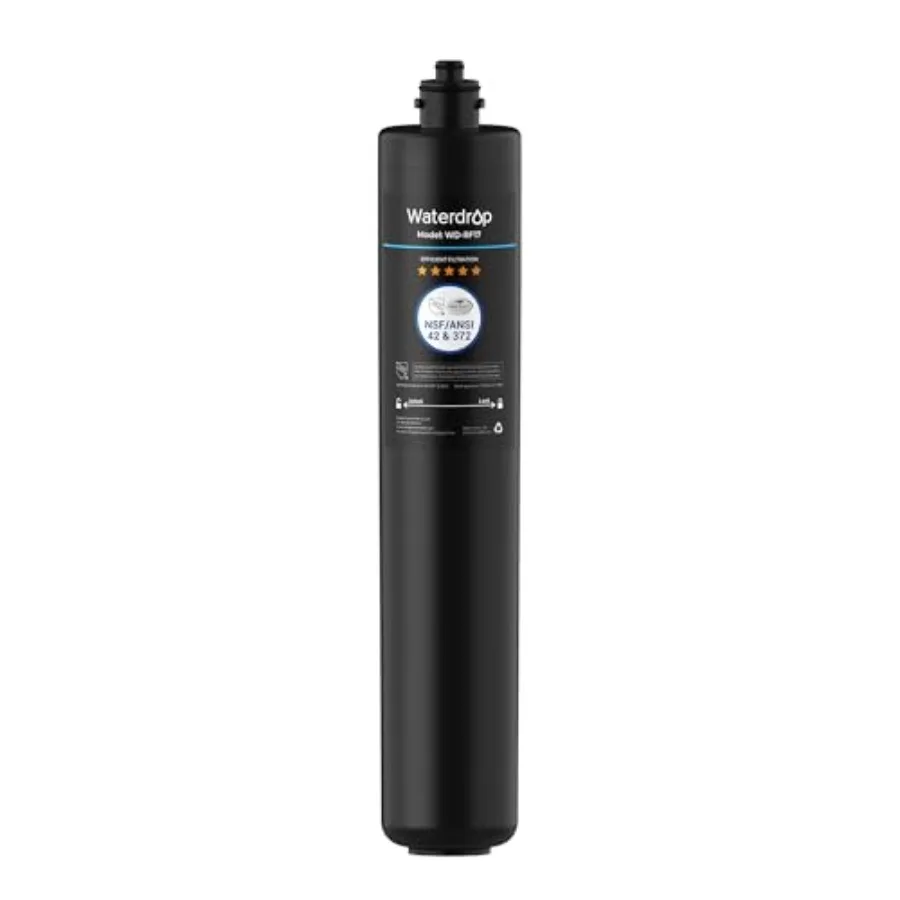 

RF17 Replacement Filter Cartridge For 17UA/17UB Under Sink Water Filter Reduces PFAS PFOA/PFOS Lead Chlorine Bad Taste and Odor