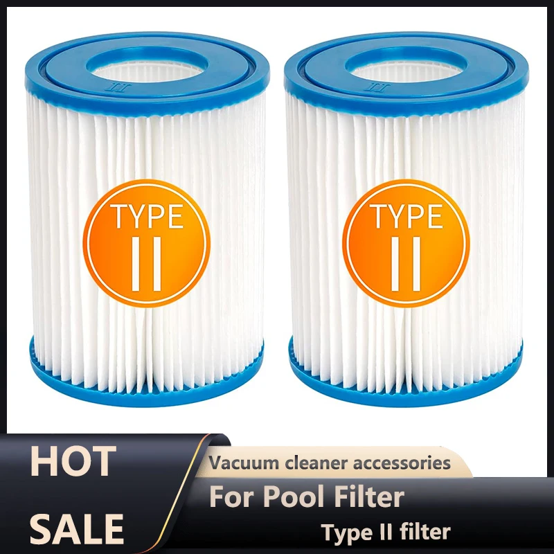 

Картридж фильтра для бассейна для 58094 Тип II Фильтрующий насос для надземных бассейнов Фильтр для гидромассажных ванн, совместимый с насосом фильтра Lay Z Spa