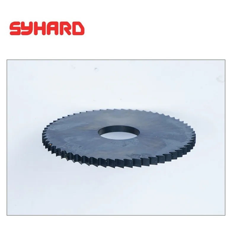 High Speed Steel Nitride Saw Blade Milling Cutter Notch Milling Cutter Diameter 125 150mm Thickness 1.0 2.0 3.0 4.0mm Bore 27 32