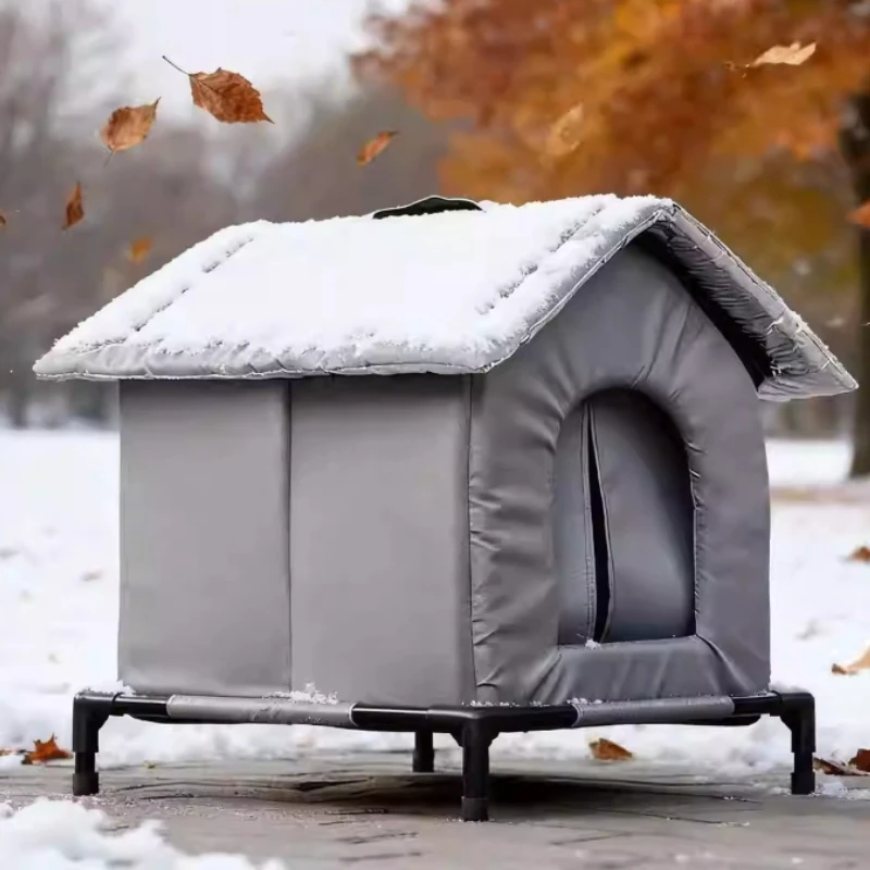 

Stray Cat Nest Outdoor Waterproof Cat Beds Winter Warm Shelter Closed Pet House Reliable Bearing Capacity Pet Dog Products