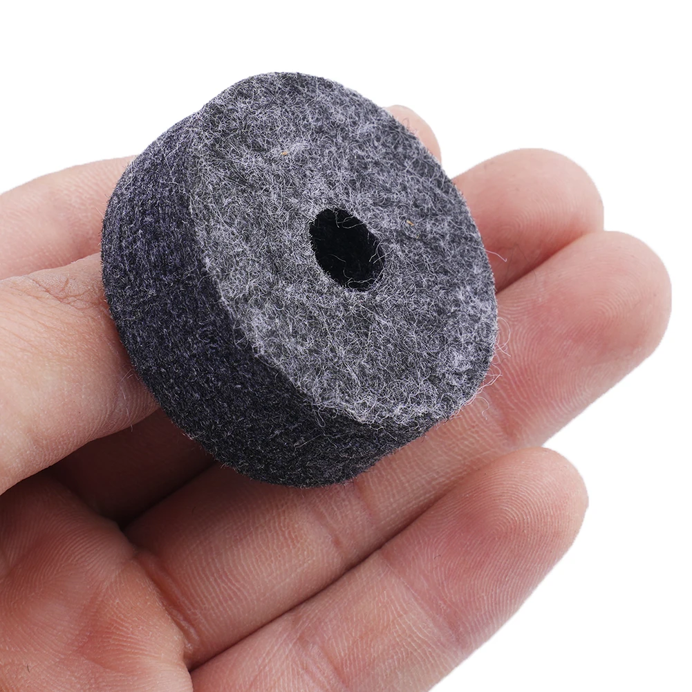 Set of 20 Felt Washers for Drum Parts Compatible with Crash Cymbals Clutch Offering Protection to Cymbals Against Metal Contact