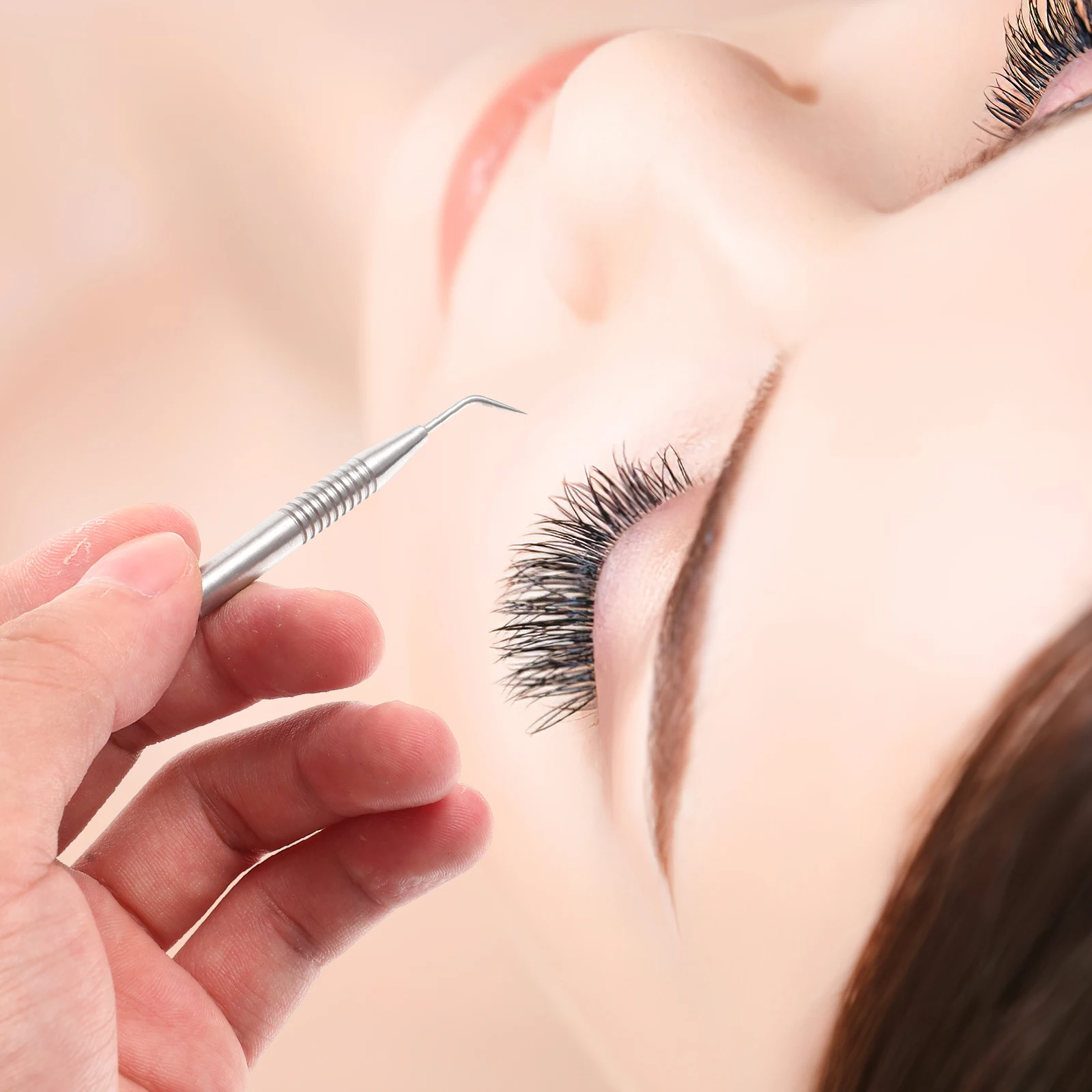 

Stainless Steel Eyelash Lift Tool Professional Lash Separator Rod Extension Grafting Lifting Stick Supplies Face Beauty Tool
