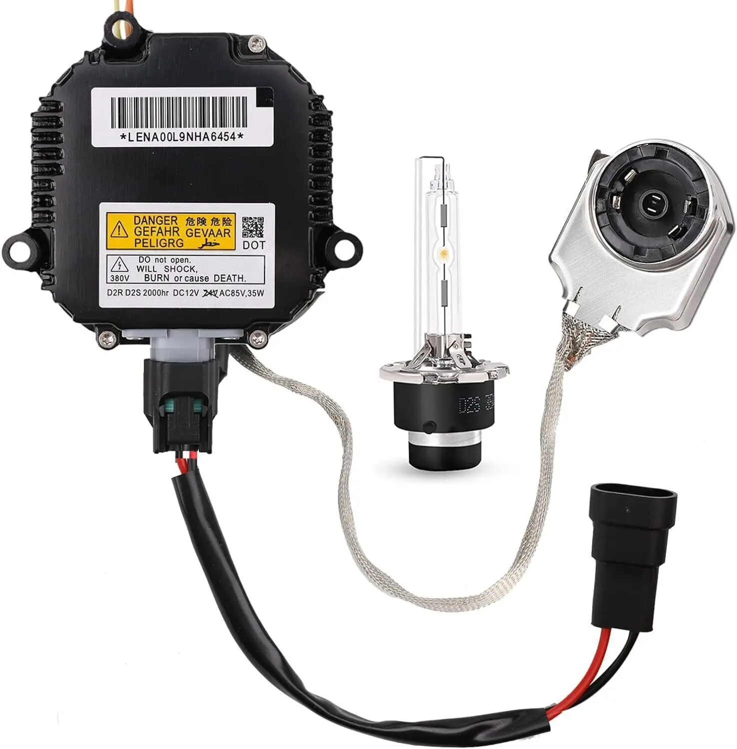 2 pezzi per 07-15 Infiniti G35 G37 Q40 Q50 zavorra allo xeno accenditore HID D2S kit lampadina