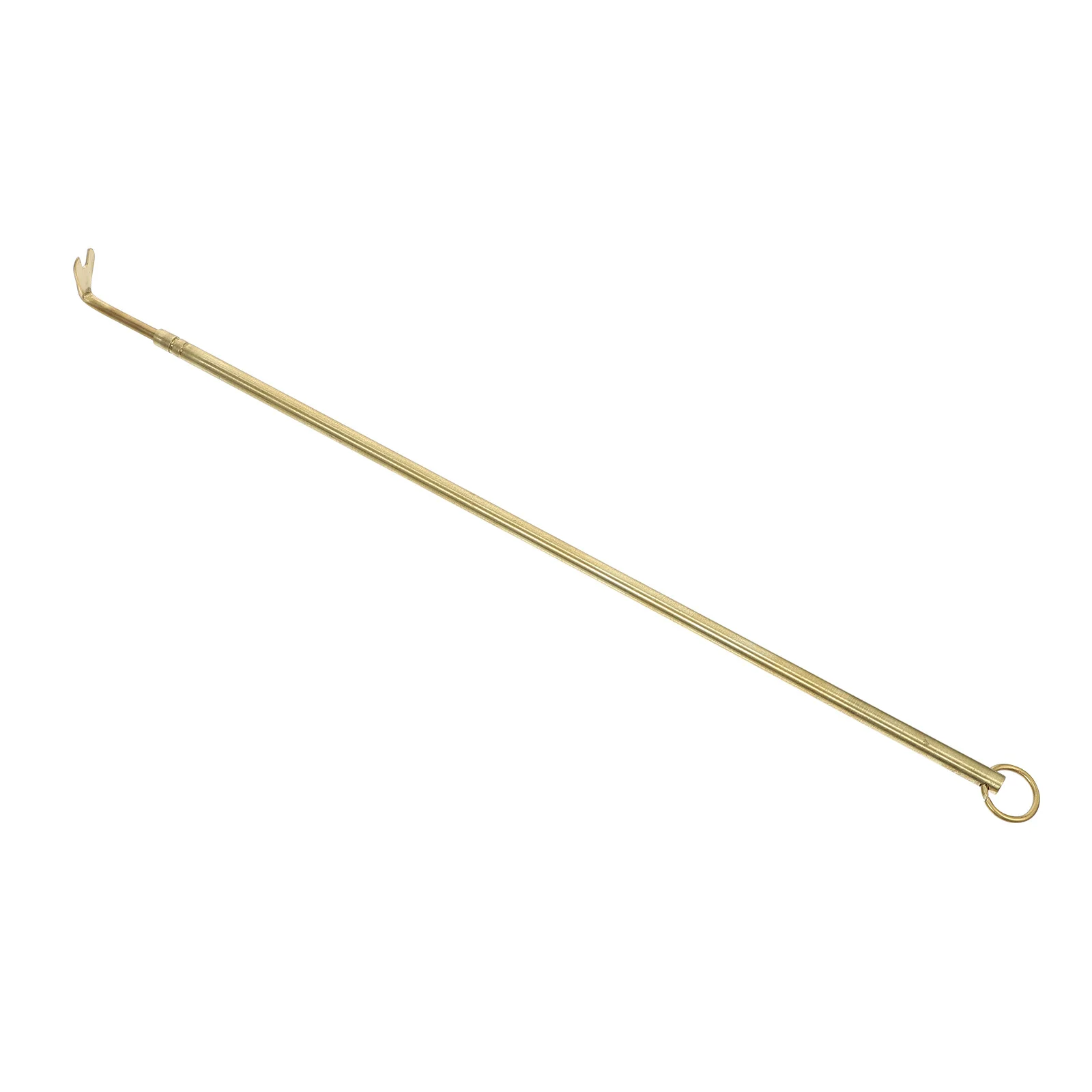 

Professional Bird Cage Cleaner Tool Heavy Duty Brass Long Handle Guano Cleaning Device for Small Animals Habitat Fast Poop