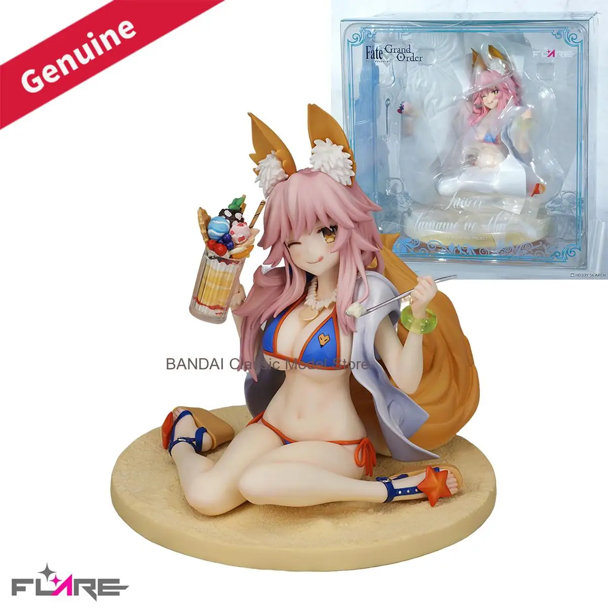 

Original Genuine Flare Prepainted Fate/Grand Order Tamamo No Mae Lancer Anime Game Character Figure Decoration Collection FGO