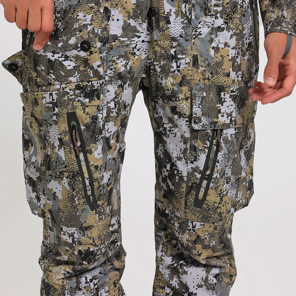 Hoge Kwaliteit Verbrandingsoven Aeroliet Slabbetje Winter Jacht Camouflage Overalls Insution Jacht Broek Voor Mannen