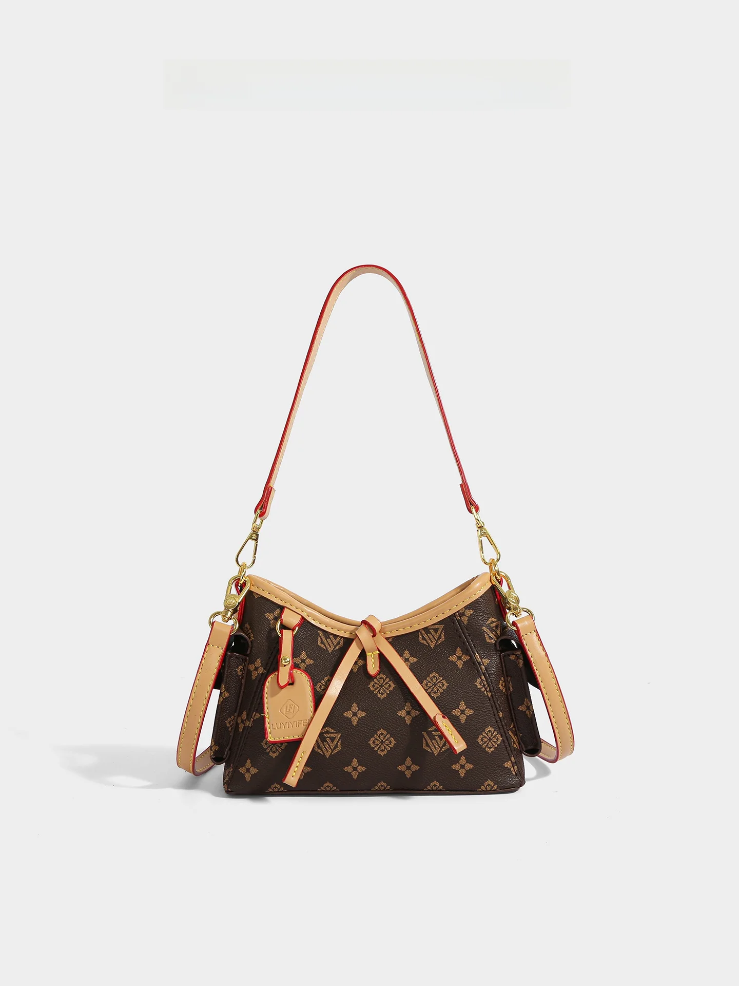 

CharlieKitty Underarm Bag 2026 New Style Casual Minimalist Women's Handbag Leather Strap Commuting Suitable