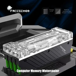 FREEZEMOD Computer Memory Watercooler Support DDR4 DDR5 4 Memory Stick,RAM Armor Optional, MEO-PM0A