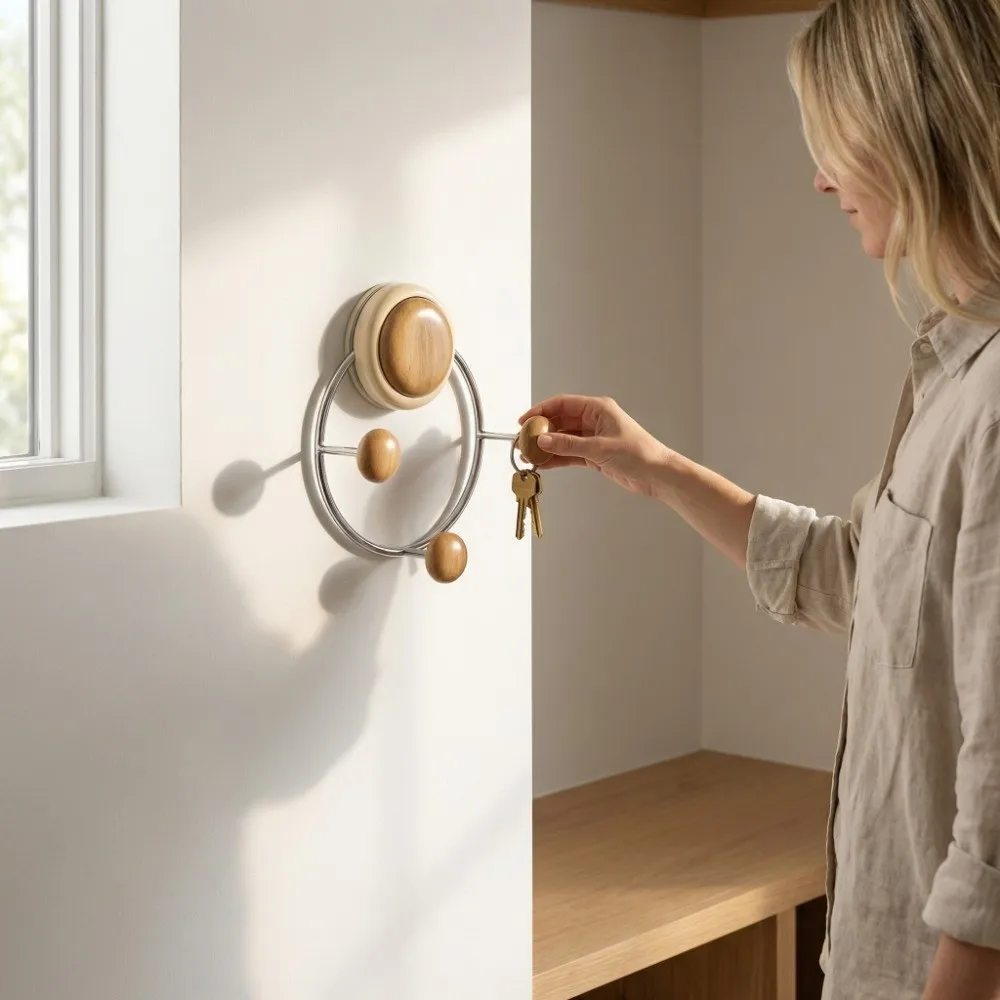 

Triple Hook Suction Cup Hook Wall Mounting Heavy Duty Door Hook Space Saving No Drilling Installation Clothes Hook