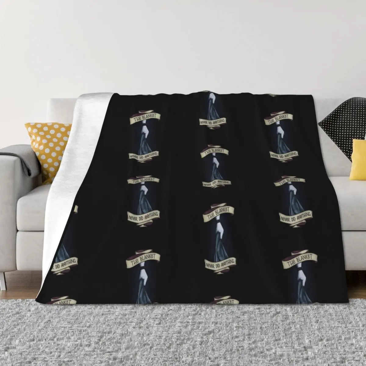 

The Blanket Never Did Anything Throw Blanket Heavy Sofa Throw warm winter Personalized Gift Blankets