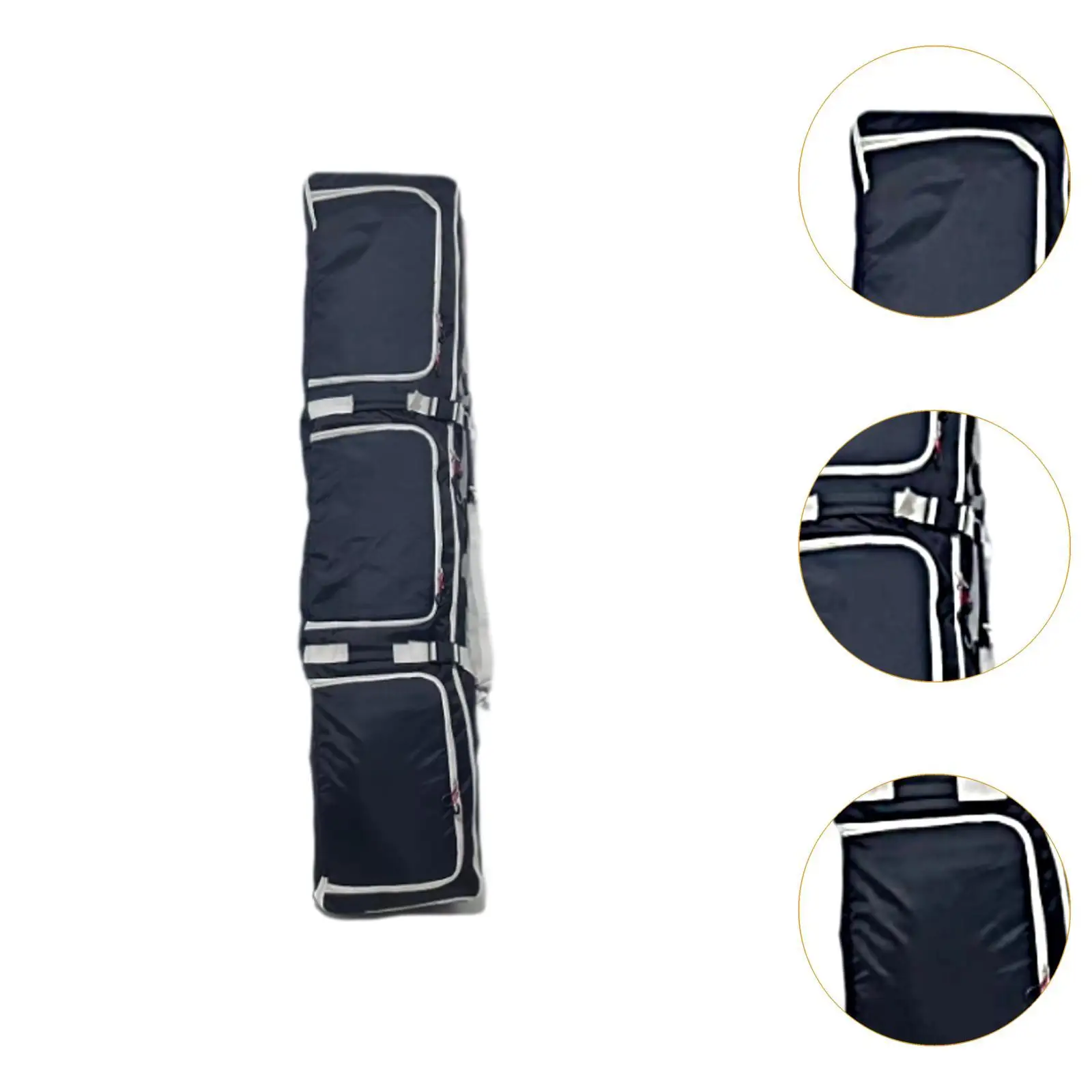 

Ski and snowboard carry bag with wheels and carrying handle for men and women,