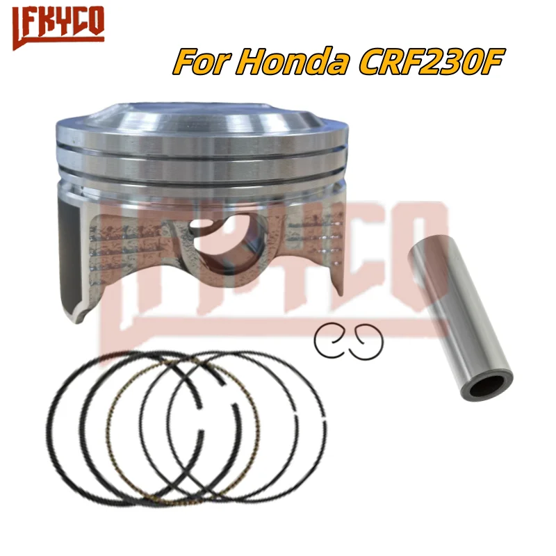 67mm 233cc Motorcycle Cylinder Piston Ring Kit Set for Honda CRF230F CRF 230F CRF230 F 2007-2015 Pin 15mm Motor Engine Accessory