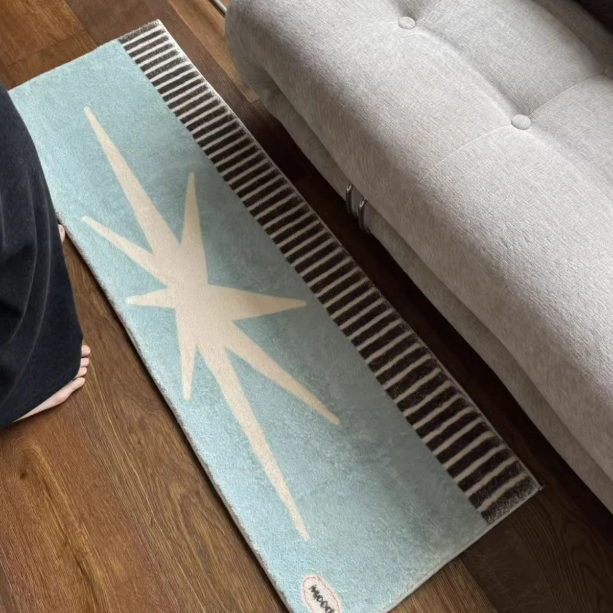 VIKAMA ريترو ستايل طويل السجاد غرفة المعيشة غرفة نوم السرير السجاد لينة ومريحة المنزلية الحصير غرفة السجاد الزخرفية