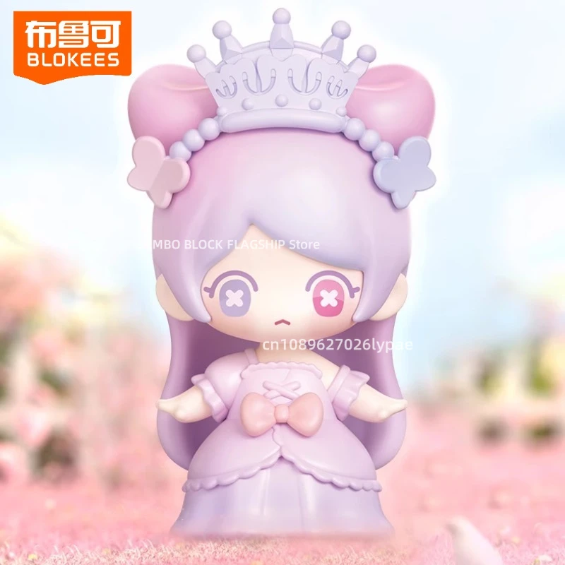 BLOKEES Yeloli ประกอบบล็อกอาคารคลิกถั่ว Dream Concerto ของเล่น Kawaii ตุ๊กตาเดสก์ท็อปเครื่องประดับวันหยุดของขวัญ