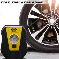 Car Air Pump Bicycle Electric 12v Automotive Compressor Portable Tire Air Pump Inflator Tire Pump Air Compressor Pump