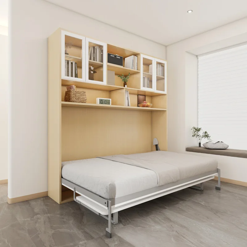 Invisible bed, household desk, integrated wall bed, folding bed