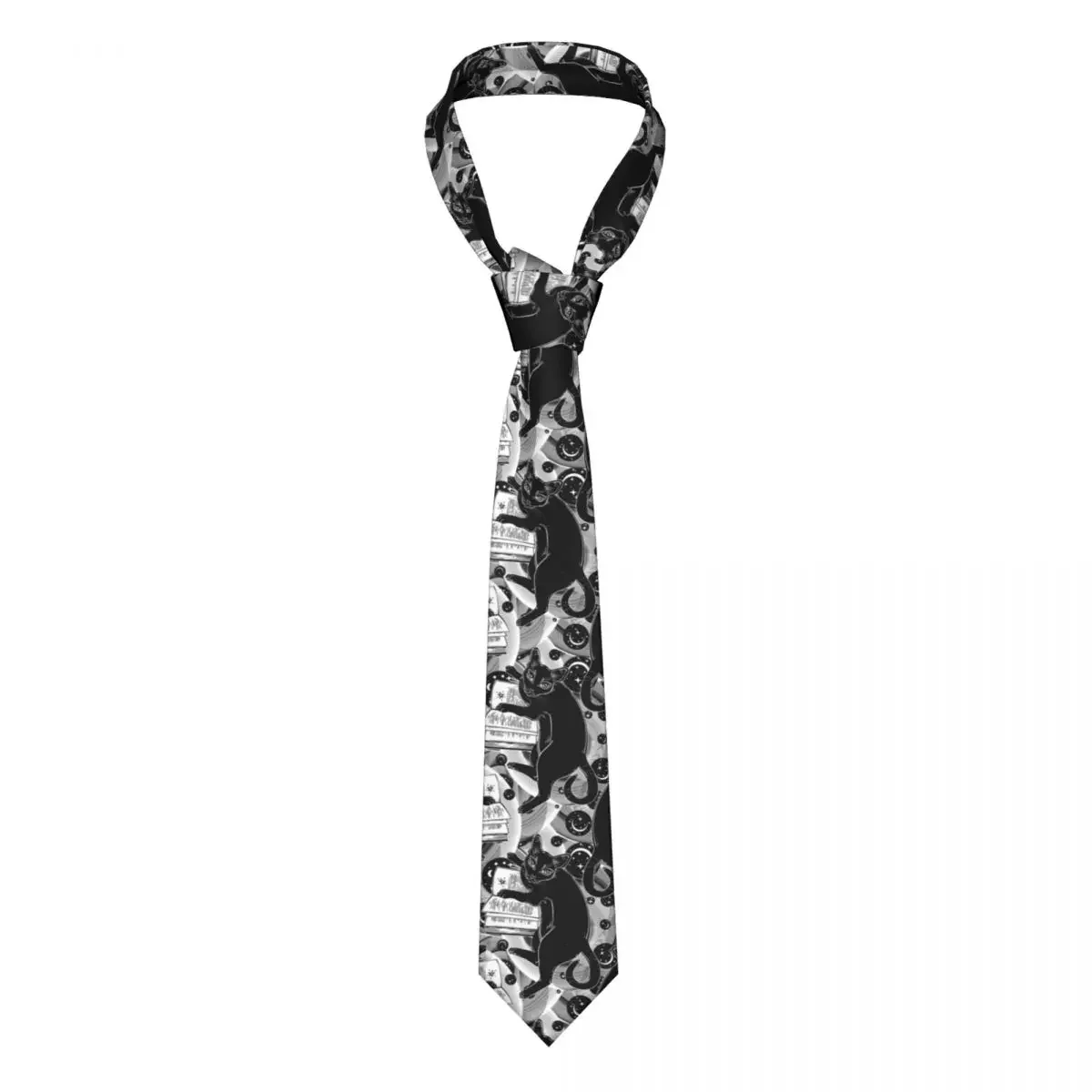 Reading The Magic Book Tie For Men Women Necktie Tie Clothing Accessories