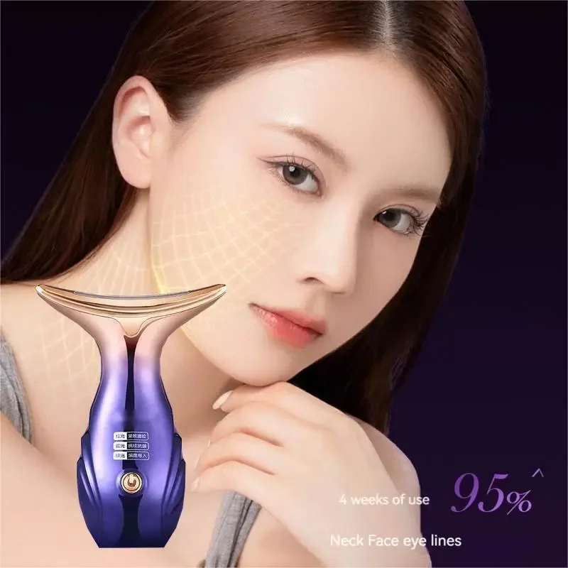 Multifunctional Lifting And Firming Massage Introducer Household Face And Neck Rejuvenation Massage Beauty Instrument