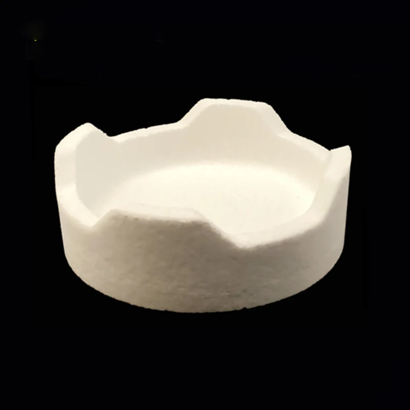 High alumina dental laboratory zirconia crown sintering tray crucible for furnace