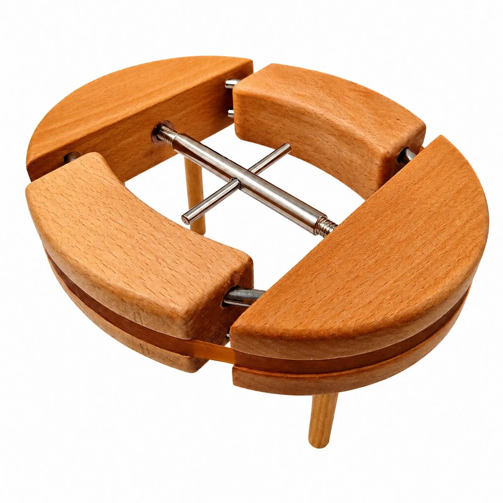 Wooden Adjustable Hat Stretcher Expandable Hat Stretcher with Wooden Support Panels Versatile for Boutique Owners, Closet