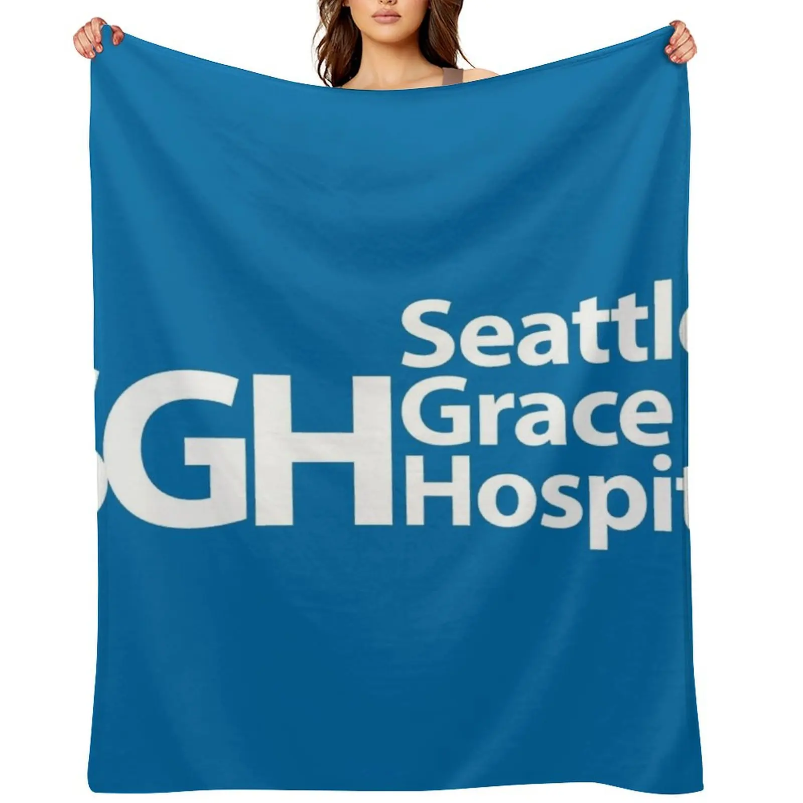 

Seattle Grace Hospital Throw Blanket Sofa Throw Comforter Loose Hairy Blankets