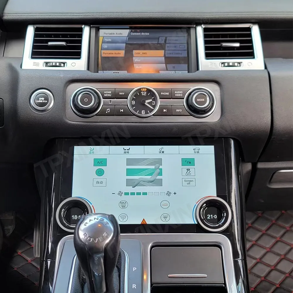 Air Conditioning AC Panel Climate Control LCD Screen For Land Rover Range Rover Sport 2010 2011 2012 2013 HD Touch Screen Unit